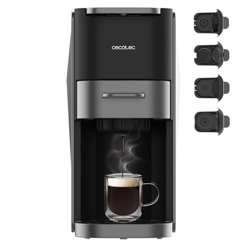 Cecotec FreeStyle Compact White Capsule Coffee Makers 4 in 1 Very Compact Espresso Maker Suitable for Ground Coffee, Dolce Gusto, Nespresso, ESE Pod and Senseo. - Image 3