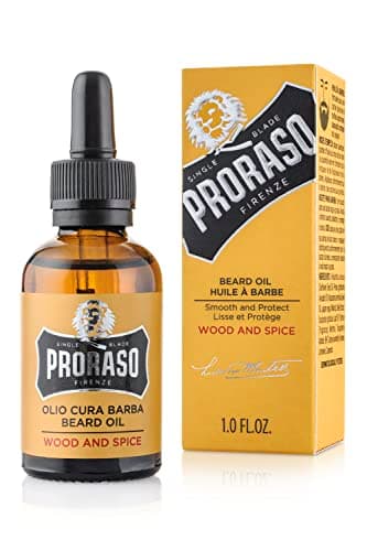 Proraso Huile Barbe, Soin Visage Homme Parfum Bois & Épice, Huile pour Barbe Adoucissante & Protectrice Enrichie en Huiles de Macadamia & Avocat, 30 ml & Huile Barbe Azur Lime, 30 ml - Image 3