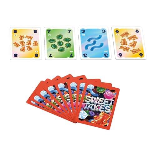 Hasbro Gaming Sweet Takes, Card Game - French Version, Strategic Board Game for Kids, Teens and Adults, Fast and Fun Family Game on the Theme of Sweets, Board Games - Image 4