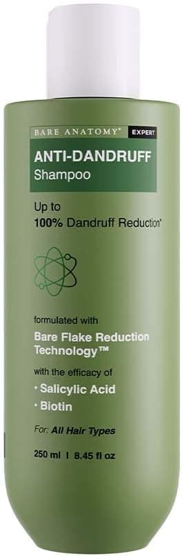 Bare Anatomy Expert Anti-Dandruff Shampoo | Targets Oily Scalp and Sheds Dry Flakes Clears Away Dandruff Flakes Relieves from Excessive Oil | 250ml - Image 1