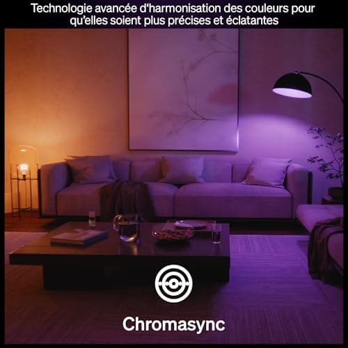 Philips Hue A67 Smart LED Bulb, White and Color, E27 Base, 11.8W, Full Spectrum 1000-2000K, 1600 Lumens, Dimmable, Compatible with Alexa, Google Assistant and Apple Home, 1-Pack - Image 6
