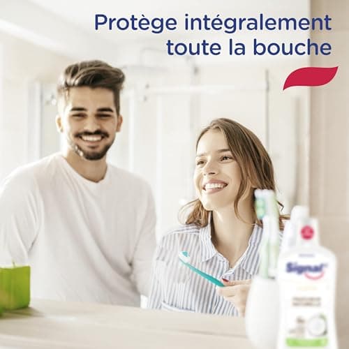 SIGNAL - Bain de Bouche Intégral 8 Fraicheur Naturelle - Infusé aux extraits de coco - Enrichi en Zince Minéral pour une éfficacité antibactérienne pendant 18h - Sans Alcool - 500ml - Image 6