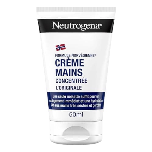 Neutrogena – Concentrated Hand Cream L'Originale Norwegian Formula (tube of 50 ml) – Moisturizing cream for very dry and chapped hands – Immediate relief and hydration 24 hours - Image 3