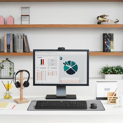 Logitech C270 HD Webcam, 720p/30fps, HD Wide Field of View, Light Correction, Microwave, Skype, FaceTime, Hangouts, WebEx, PC/Mac/Laptop/Tablet/Chromebook - Image 6