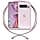 Case Compatible with Google Pixel 9 Pro XL Cord, Transparent Lanyard Case Cover Clear Shockproof Necklace Cover, Pink - Image 3