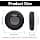 Yizhet 1 Pair 100 mm Replacement Ear Pads 100 mm Foam Headphones for Sony Philips JBL ATH Razer Kraken Headphones (Diameter: 100 mm, Black) - Image 3