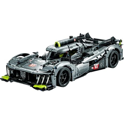 LEGO 42156 Technic Peugeot 9X8 24H Le Mans Hybrid Hypercar, Maquette de Voiture de Course Niveau Avancé, à l'Échelle 1:10, Sport Automobile à Collectionner pour Adultes - Image 5