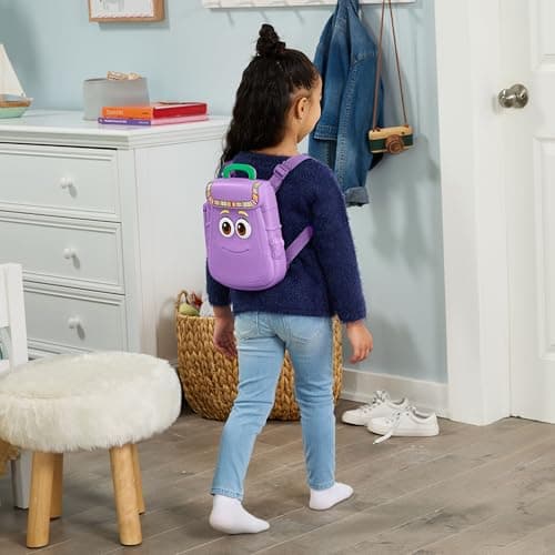 VTech - Dora The Explorer Educational Backpack - Sakado Magic Slate with interactive pen La Carte, 12 Dora Activities and Games - Gift for Children from 3 Years to 7 Years - Content in French and - Image 8
