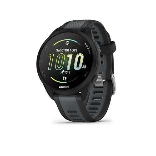 Garmin Forerunner 165, Music - Running GPS Watch with AMOLED Display - Black/Grey (Refurbished) - Image 2