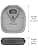 Geekria Hard Case for Sony WH-CH700N, WH-1000XM3, WH-1000XM2, WHXB900N, MDR-XB950BT, XB950N1, XB950B1, MDR-1A Headphones Carrying Case - Image 6