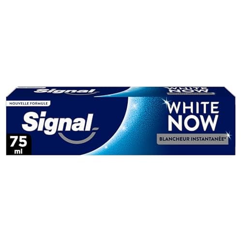 SIGNAL - Dentifrice White Now Original - Blancheur Instantanée - 96% d'ingrédients d'origine naturelle - (lot de 3x75ml) - Image 4