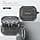 Samsung Galaxy Buds 3 Pro/Buds 3 Case, Shockproof Soft TPU Case, Carbon Fiber Texture with Key Ring, Black - Image 8