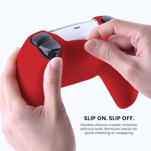 Head Case Designs Officially Licensed Liverpool Football Club White Liverbird Red Logo Silicone Skin Case for Game Controller Compatible with PS5 Sony DualSense Controller - Image 7