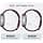 Easuny Strap Compatible with Google Pixel Watch 2 Bracelet/Google Pixel Watch Bracelet, Soft Silicone Sport Strap for Google Pixel Watch/Pixel Watch 2 for Women Men, Small Smoke Purple - Image 6