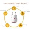 Konyks Konyks Priska Max 3 FR Smart Plug - WiFi + BT, Advanced Functions V3, 16A, Consumption Meter, Compatible with Alexa and Google Home & Tuya - - Image 4