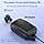 Wireless Earphones, Bluetooth 5.0 Intra Earphone 156H Playtime Stereo Earphone with Mic, IPX7 Waterproof Quick Charge Headset with USB-C LCD Charging Case for i Phone Samsung Android - Image 6