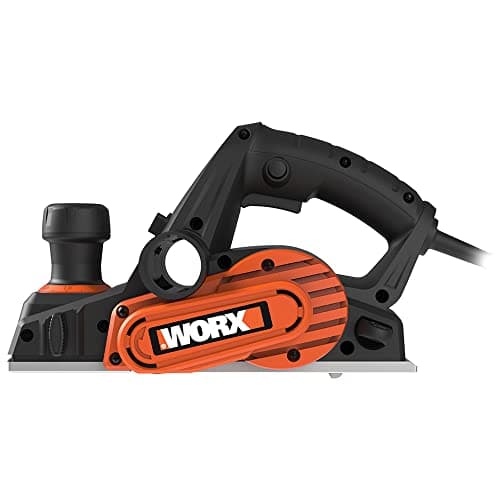 WORX Electric Planer 750W WX615, Planing Width 82 mm, Adjustable Planing Depth 0 to 3 mm, Comfortable Grip, Smart Chip Removal System, Comes with Accessories - Image 3