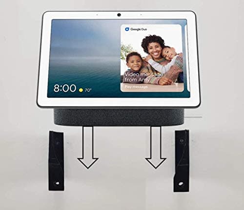Google Nest Hub Max Wall Mount for 10 Inch Touch Screen (Black) - Image 3