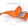 PetTec Dog Training Lead - Long Lead with Metal Collar Hook - Robust & Flexible Trioflex Material - Solid Range for Walking or Sports with Your Pet - 5 m Orange - Image 5