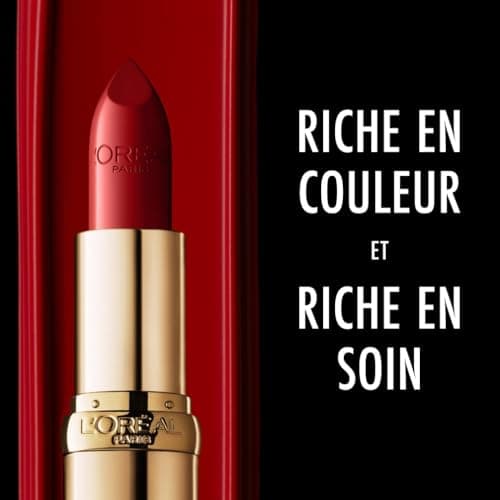 L'Oréal Paris - Lipstick - Moisturizing care - Melting texture - Intense colour and luminous satin finish - Color Riche Satin - Soft Pink (303) - Image 5