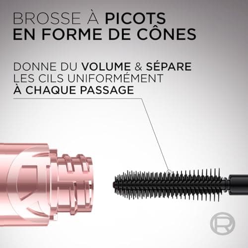 L'Oréal Paris Paradise Big Deal Modular Volume Mascara Light Formula Uniform Application No Pack Black - Image 7