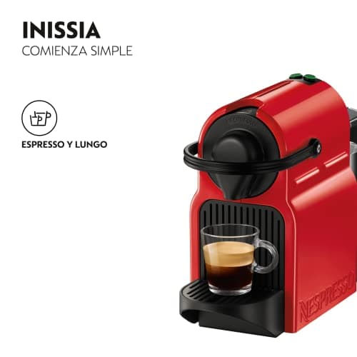 Krups Inissia XN100510 Nespresso Water Tank Capacity: 0.7 L Ruby Red - Image 3