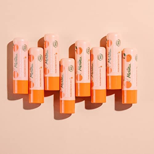 Melvita - Apricot Smoothing Lip Balm - Moisturizing Care - Instantly moisturizes, protects and smooths, Apricot oil - Natural - 5 ml - Image 4