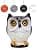For Amazon Echo Dot 2nd / 3rd / 4th / 5th / Google Home Mini Owl Holder Desktop Stand Holder Accessories with Integrated Cable Management, No Screws Required, Speaker Accessories Rack (Main01) - Image 3