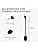 kwmobile Microphone de remplacement compatible avec Kingston HyperX Cloud III - Micro de rechange pour casque audio casque gaming - noir - Image 5