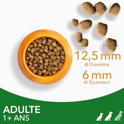IAMS Advanced Nutrition for Adult Dogs Small and Medium Breeds 1 Year + – 100% Complete & Balanced Lamb Food – Wheat Free – Non-GMO Artificial Flavour Colours – Resealable Bag 3 kg - Image 5