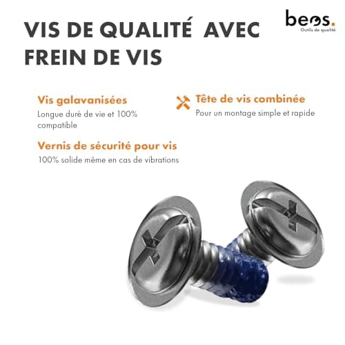 BEOS 30 x Premium Titan Replacement Blades with Fuse – Replacement Blades for Premium Brands Worx, LandXcape, Zoef Robot, Einhell, Kress – Blade Thickness 0.9 mm - Image 4