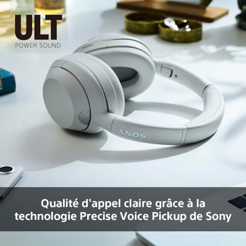 Sony ULT Wear Wireless Bluetooth Headphones with ULT Power Sound, Deep Bass, Noise Reduction, Clear Call Quality, Up to 30 Hours of Battery Life, iOS and Android - Forest Grey - Image 8