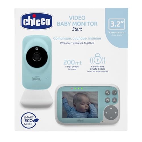 Chicco, Video Start Baby Monitor with 3.2 Colour Display, 200 m Range, Infrared Night Vision, Smart Eco Mode Function, Rechargeable Battery - Image 3