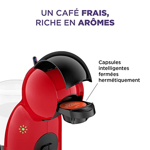 Nescafé Dolce Gusto Krups Coffee Capsule Maker, Pressure 15 Bars, Coffee Pods, Cold or Hot Multi-Drinks, Intuitive, Compact, Fashion, Piccolo XS Rouge KP1A3510 - Image 5