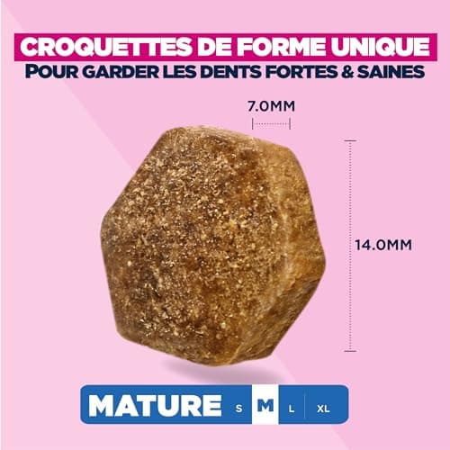 EUKANUBA Life Care Croquettes Chien Mature Moyenne Race 7 à 10 Ans, Riche en Poulet Frais, L-carnitine, Calcium, Glucosamine, Oméga 3&6, Prébiotiques, sans colorants, arômes artificiels ni OGM - 15 kg - Image 7