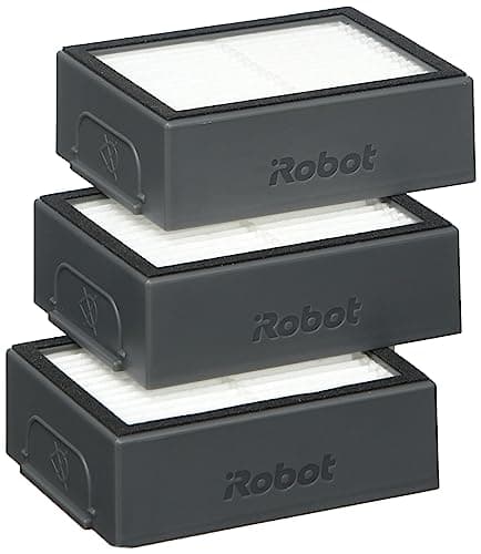 iRobot 4624876, 3 x Filter for Roomba Robot Vacuum Cleaners I and E Series, Black and White - Image 2