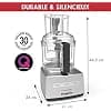 Magimix CS 5200 XL Multi-Function Food Processor – Chopper, Blender, Citrus Press – Bowl 3.6 L – Made in France – Shiny Chrome - Image 4