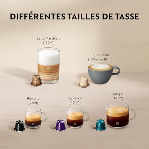 De'Longhi Nespresso Lattissima One Evo EN510.B, Capsule Coffee Machine, Espresso and Cappuccino, 1450 W, Black - Image 4