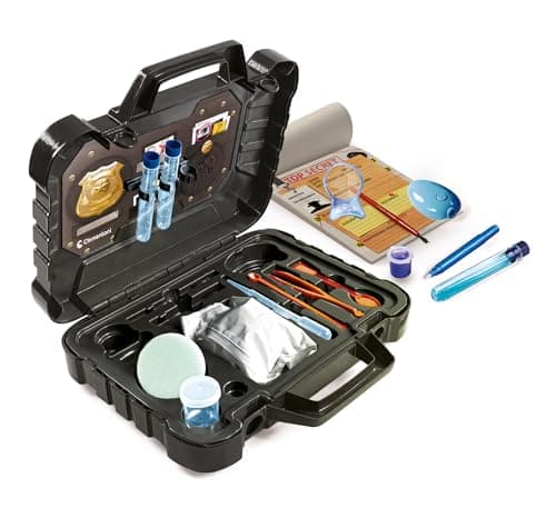 Clementoni Science & Jeu Lab – Detective's Case, Investigator Kit for Children 8 Years, Scientific Game with Flashlight, Enlargement Lens and Other Tools, Made in Italy, 19386 - Image 5