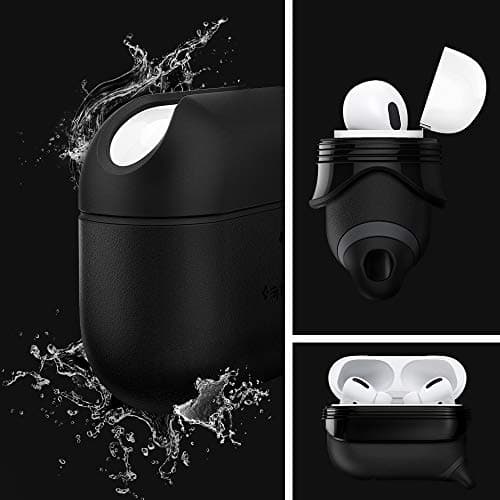 Spigen Slim Armor IP Waterproof Case Compatible with Apple AirPods Pro (2019) / Airpods Pro 2 (2nd Generation) – Black - Image 3