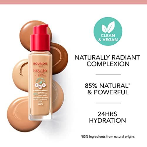 Bourjois - Fond de teint Healthy Mix Clean - 52,2 W Beige doré - Image 4