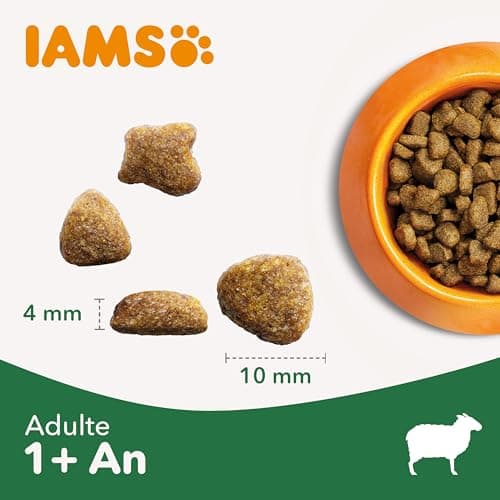 IAMS Vitality - Croquettes Premium Chats Adultes 100% Complètes Et Ã‰quilibrées - A L'Agneau - Sans OGM Colorant Arôme Artificiel - Sac Refermable 1,5 - Image 6