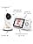 VTech BM3254 Baby Monitor with Camera, Long Rang,2.8" LCD Screen,Color Night Light,Southing Sound &Lullabies,Two Way Talk - FR Version White - Image 4