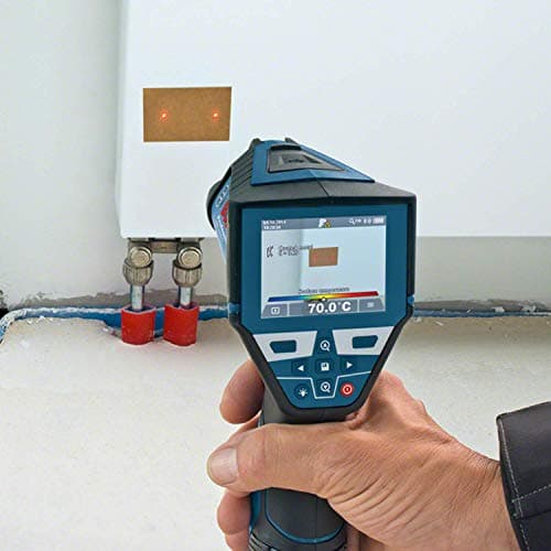 Bosch Professional Infrared Thermometer GIS 1000C (with application function, temperature range: -40°C to 1000°C, 4 x AA batteries, in a cardboard box) - Image 3