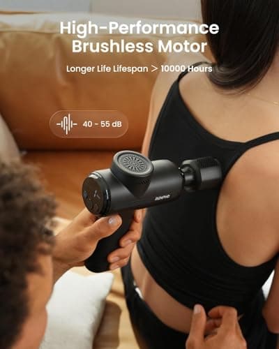 RENPHO Active Thermacool 2 Massage Gun with Hot and Cold Heads, 5 Speeds and 5 Tips for Optimal Muscle Massage, Good Selection of Gifts [2026 Version] - Image 6
