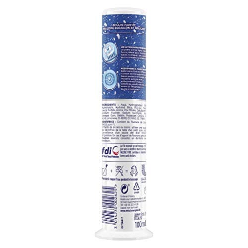 SIGNAL - Pure breath toothpaste measuring device - 12 hours of fresh breath - Purified mouth - 95% ingredients of natural origin - 100 ml - Image 4