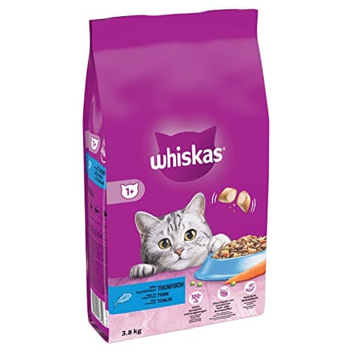 WHISKAS Tuna Food for Adult Cats 3.8 kg, Pack of 3 - Image 4