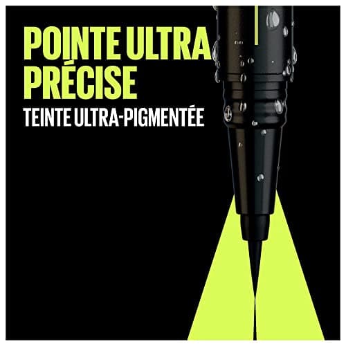 Maybelline New York - Eyeliner Feutre Waterproof Ultra-Pigmenté - Pointe Précision - Tenue 24H - Tattoo Liner Ink Pen - 880 Jet Black (Noir) - Image 8