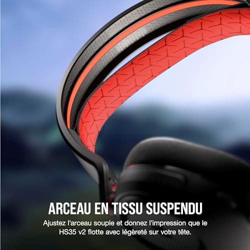 Corsair HS35 v2 Multi-Platform Wired Gaming Headset - Flexible and Omnidirectional Microphone - Universal Connectivity 3.5mm Jack - PC, Mac, PS5, PS4, Xbox, Nintendo Switch, Mobil - Carbon - Image 8