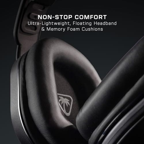 Turtle Beach Stealth 500 Noir PlayStation Casque Gaming sans Fil w/ 40hr Batterie et Bluetooth pour PS5, PS4, PC and Mobile - Image 7